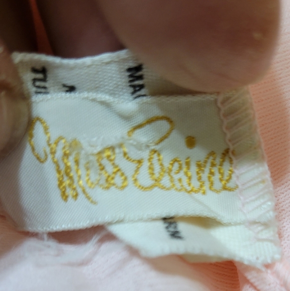 Vintage Miss Elaine Pink Baby Doll/Short Night Gown - Picture 4 of 5